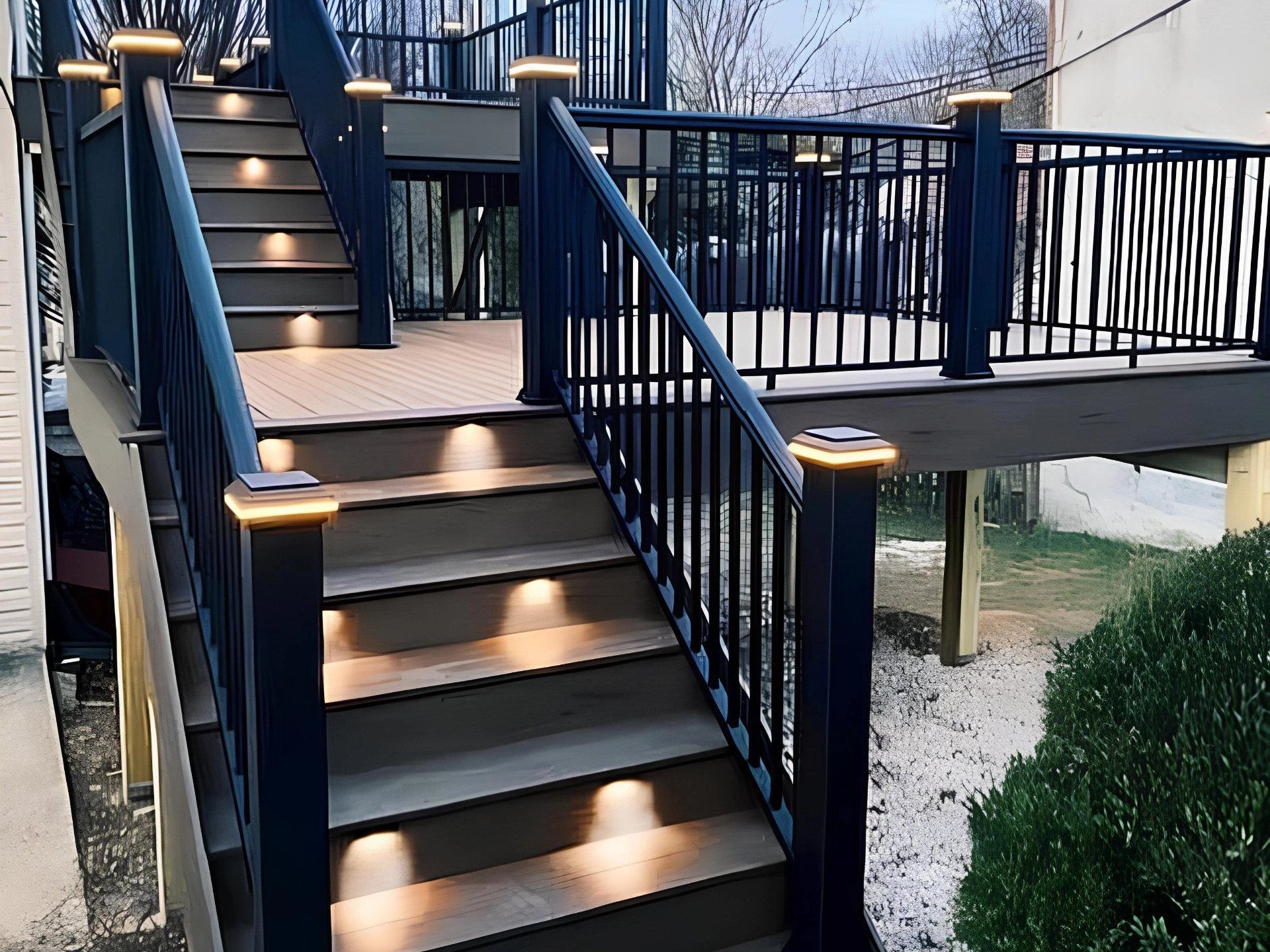 Deck Lighting System By Truscapes
