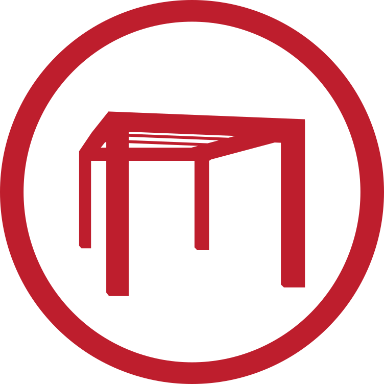 Icon of a pergola